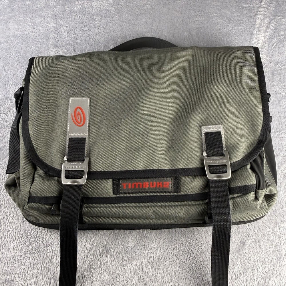 Timbuk2 Stuck In The Middle With You Messenger Shoulder Crossbody Grey Bag